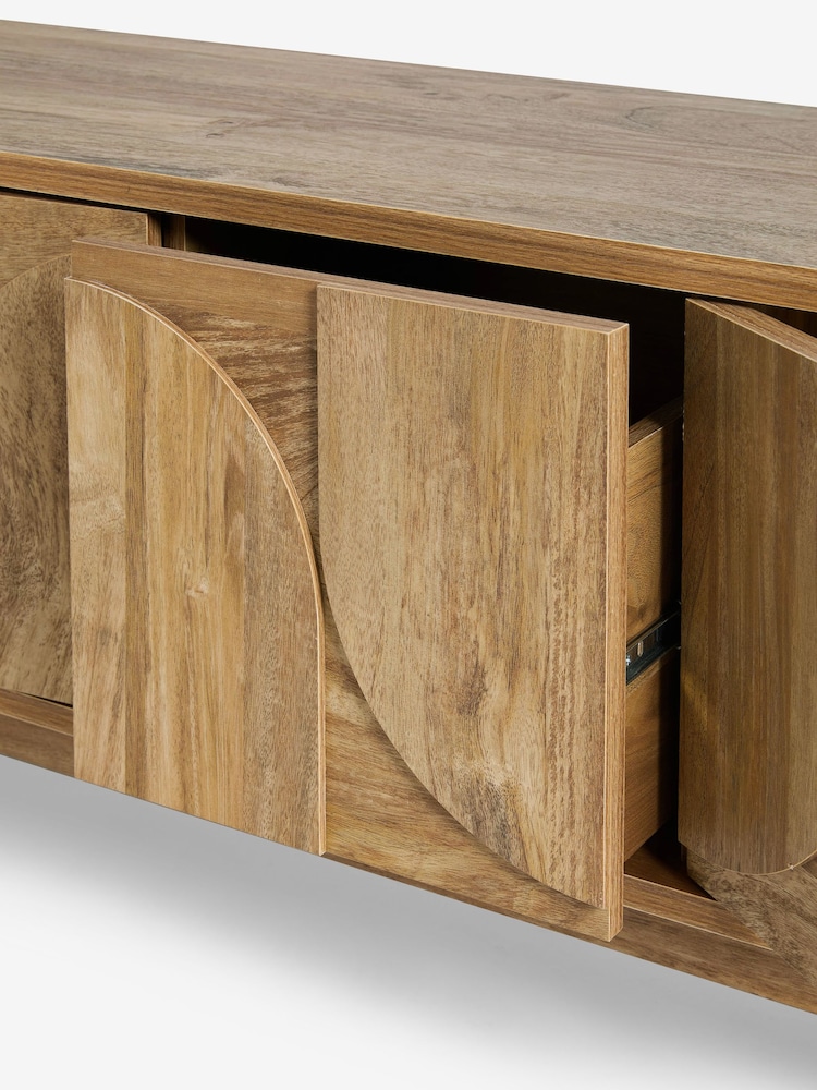 Natural Arches Mango Up to 80 inch Wood Effect TV Unit - Image 13 of 13