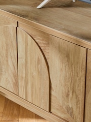 Natural Arches Mango Up to 80 inch Wood Effect TV Unit - Image 6 of 11