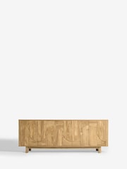 Natural Arches Mango Wood Effect Extra Large Sideboard - Image 6 of 10