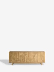 Natural Arches Mango Wood Effect Extra Large Sideboard - Image 7 of 10