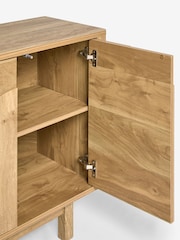 Natural Arches Mango Wood Effect Extra Large Sideboard - Image 9 of 10