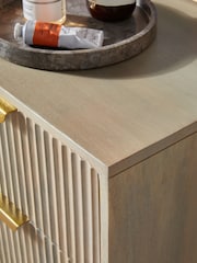 MADE.COM Grey Haines Mango Wood Chest of Drawers - Image 2 of 5