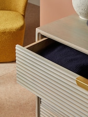 MADE.COM Grey Haines Mango Wood Chest of Drawers - Image 3 of 5