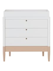 Gaia Baby Powder Blush  White Eos Nursery Dresser Changer - Image 4 of 6