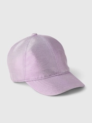 Gap Purple Metallic Kids Baseball Hat - Image 1 of 1