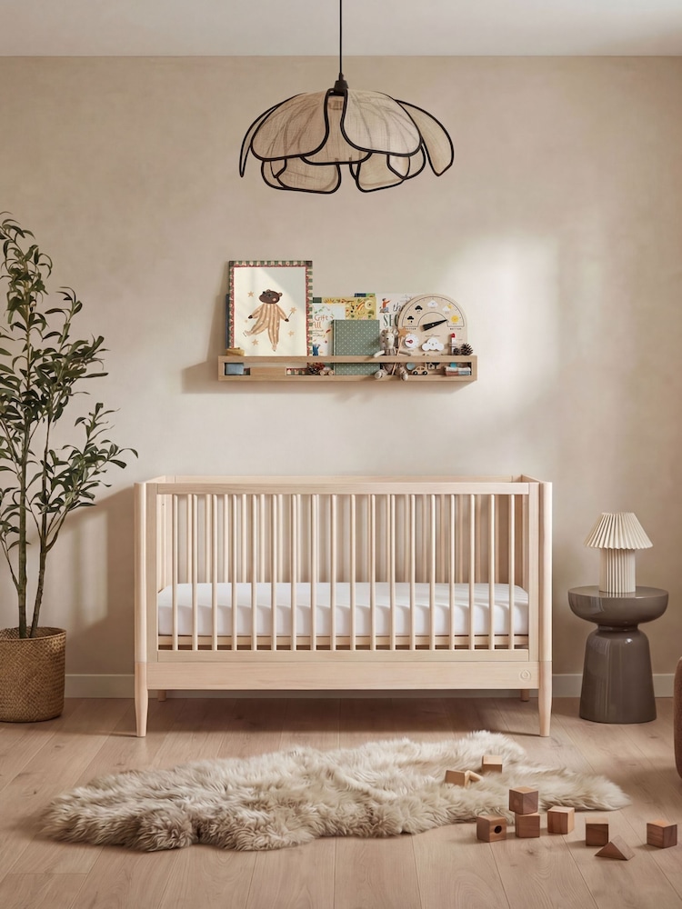 Gaia Baby All Natural Ash Eos Nursery Cot Bed - Image 1 of 5 Gaia Baby All Natural Ash Eos Nursery Cot Bed - Image 1 of 5