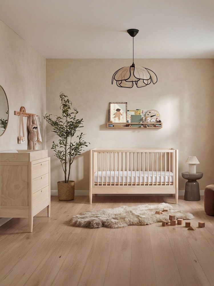 Gaia Baby All Natural Ash Eos Nursery Cot Bed - Image 2 of 5 Gaia Baby All Natural Ash Eos Nursery Cot Bed - Image 2 of 5