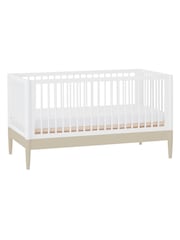 Gaia Baby Desert Sage White Eos Nursery Cot Bed - Image 4 of 4