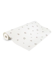 Little Dutch White Pink Fairy Blossom A4 Wallpaper Sample - Image 3 of 4