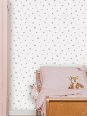 Little Dutch White Pink Fairy Blossom A4 Wallpaper Sample - Image 4 of 4