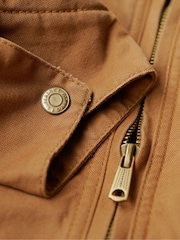 Superdry Brown Surplus Ranch 100% Cotton Jacket - Image 5 of 6