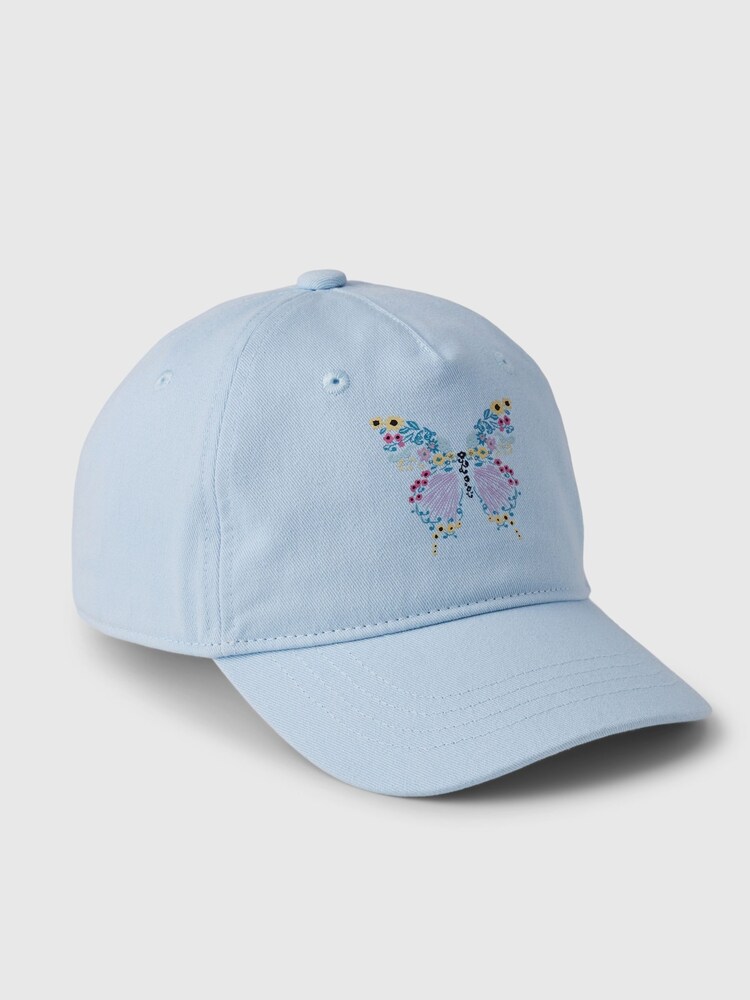 Gap Light Blue Kids Baseball Hat - Image 1 of 1 Gap Light Blue Kids Baseball Hat - Image 1 of 1