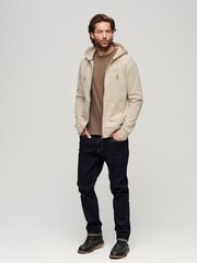 Superdry Nude Essential Logo Zip-Up Hoodie - Image 2 of 6
