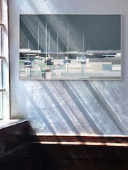 Art Marketing Blue Side by Side Wall Art - Image 1 of 3