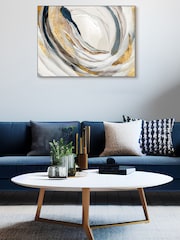 Art Marketing Gold Whirl Wall Art - Image 1 of 3