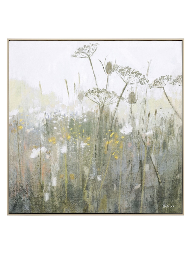 Art Marketing Green Peaceful Garden Wall Art - Image 4 of 4