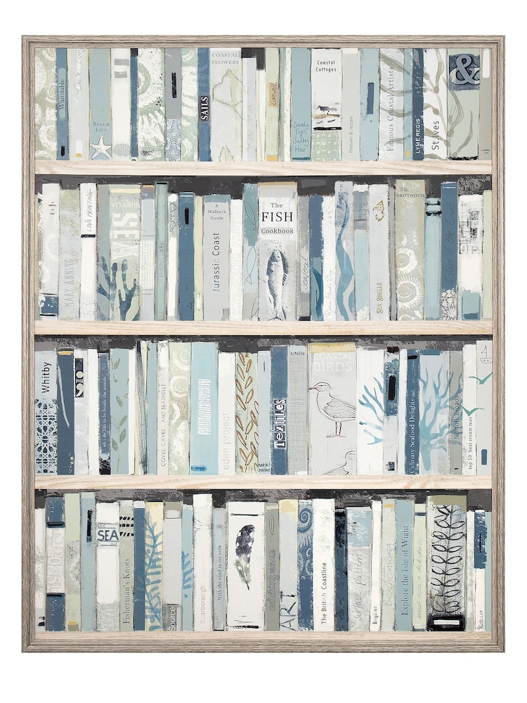 Art Marketing Blue Coastal Anthology Wall Art - Image 5 of 5