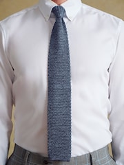 Barbour® Blue Knitted Tie - Image 1 of 6