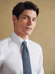 Barbour® Blue Knitted Tie - Image 2 of 6