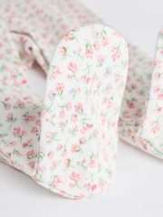 Pink 4 Pack Baby 100% Cotton Sleepsuits (0-2yrs) - Image 7 of 13