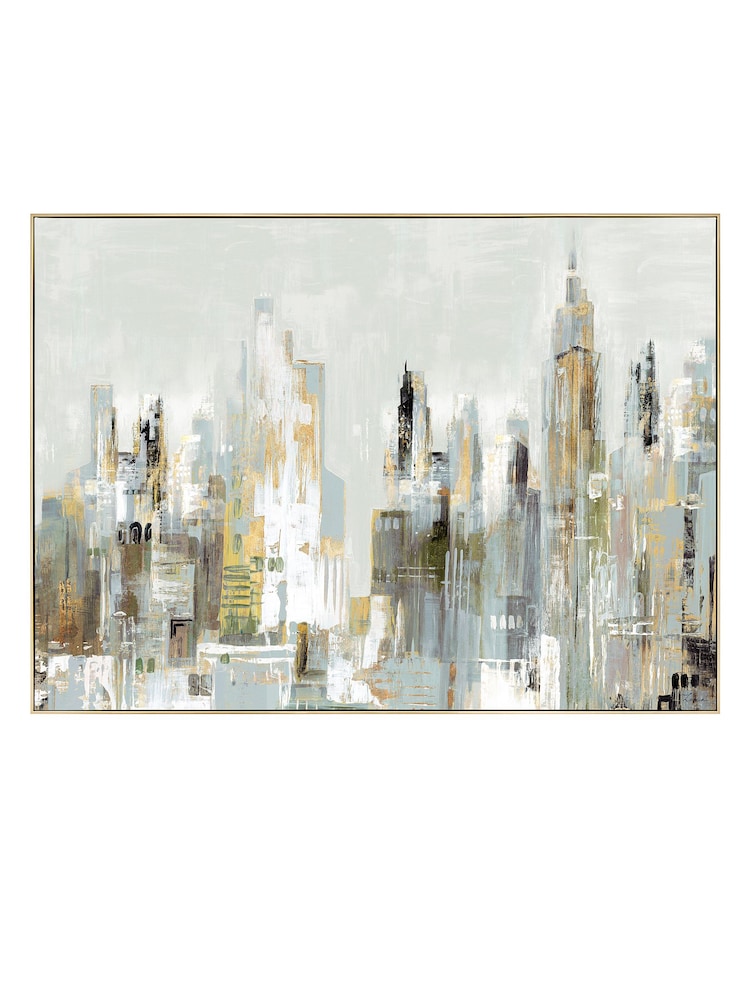 Art Marketing Grey City Limits Wall Art - Image 3 of 3
