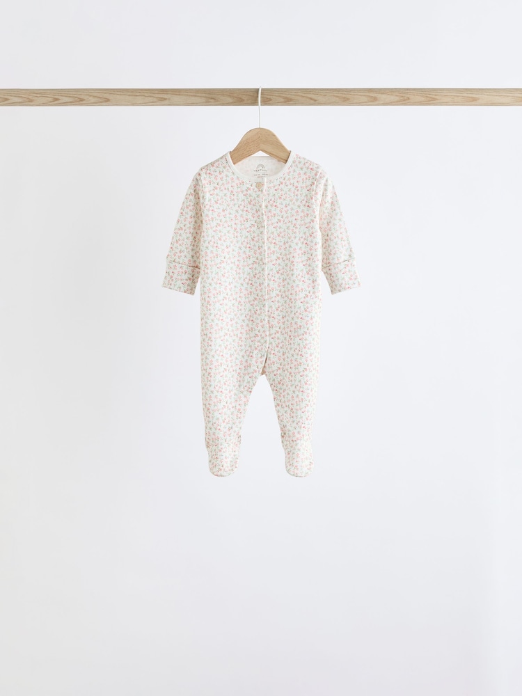 Rose - Combinaisons de nuit Bébé 100% coton (0-2ans) - Image 12 of 16