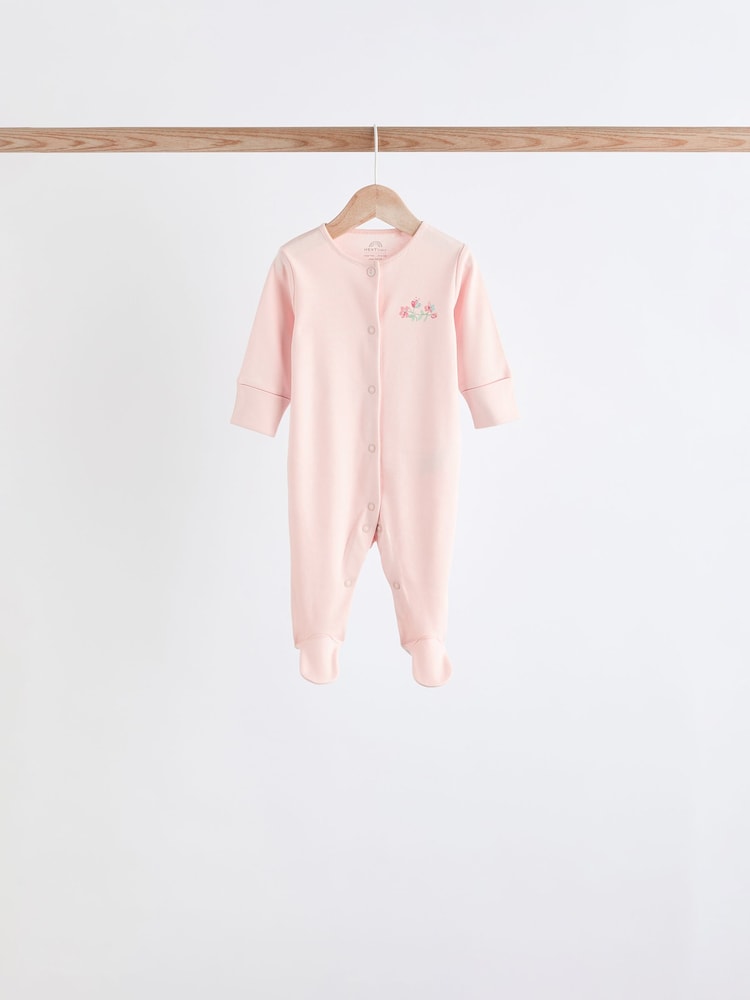 Rose - Combinaisons de nuit Bébé 100% coton (0-2ans) - Image 13 of 16