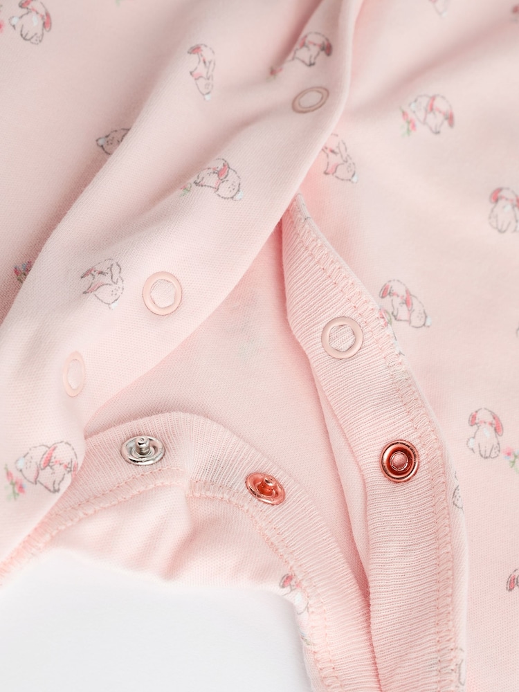 Rose - Combinaisons de nuit Bébé 100% coton (0-2ans) - Image 6 of 16