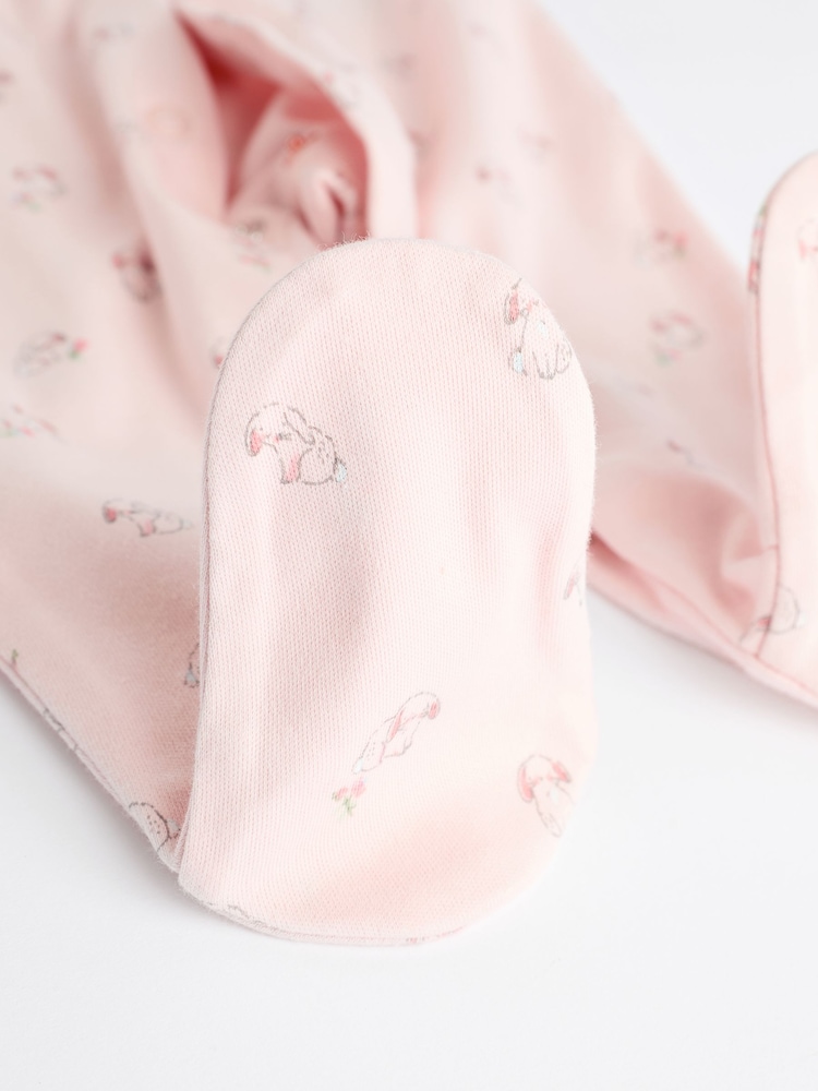 Rose - Combinaisons de nuit Bébé 100% coton (0-2ans) - Image 7 of 16