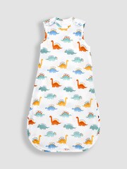 JoJo Maman Bébé Sleepy Dinosaur 1 Tog Baby Sheet Sleeping Bag - Image 1 of 2