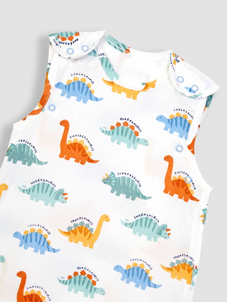 JoJo Maman Bébé Sleepy Dinosaur 1 Tog Baby Sheet Sleeping Bag - Image 2 of 2