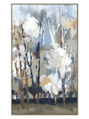 Art Marketing Blue Silversong Birch Wall Art - Image 3 of 3