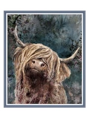 Art Marketing Blue Dougie Wall Art - Image 4 of 4
