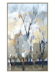 Art Marketing Silver Birch Blues Wall Art - Image 3 of 3