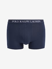 Polo Ralph Lauren Navy Classic Stretch Boxers 5 Pack - Image 2 of 2