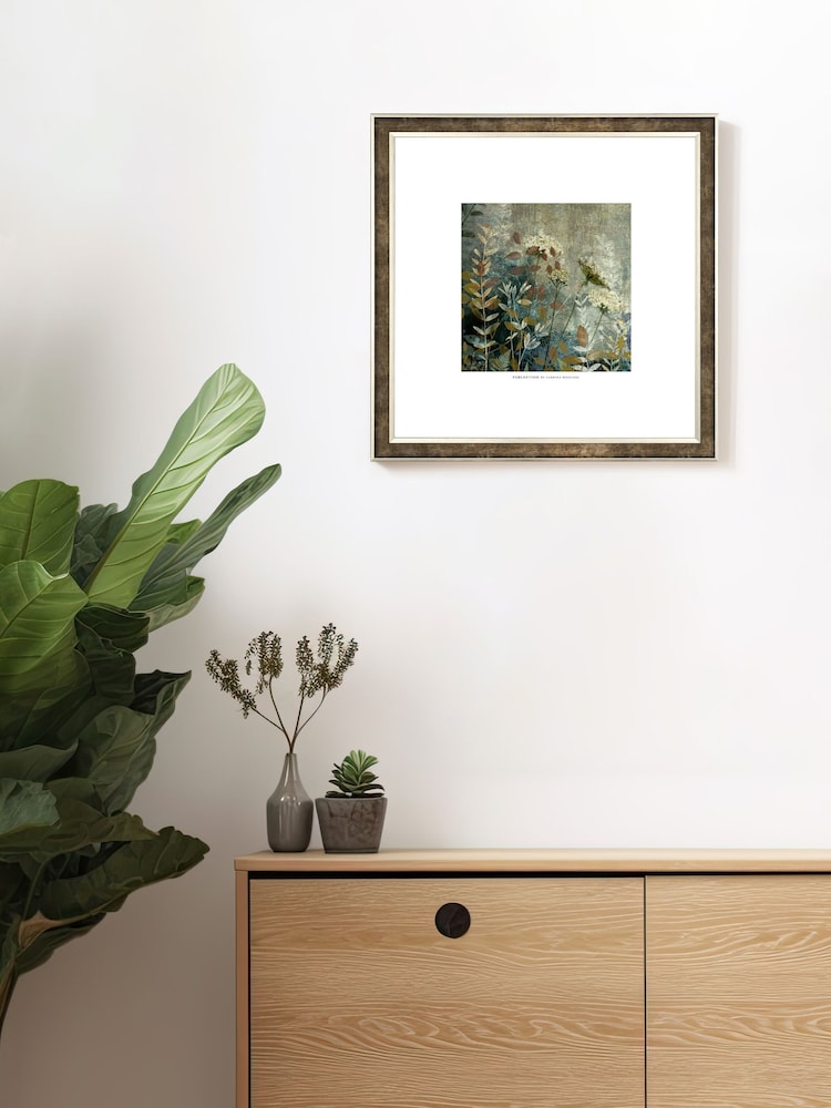 Art Marketing Blue Perception Wall Art - Image 1 of 4