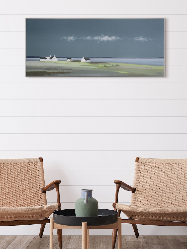 Art Marketing Blue Days End Wall Art - Image 1 of 3