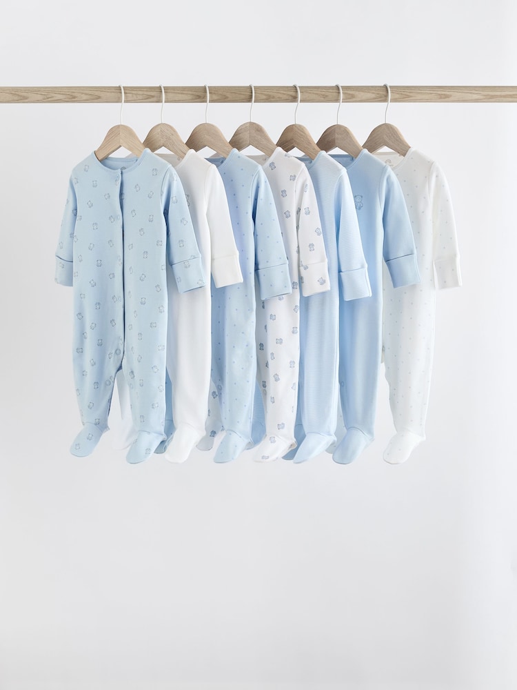 modra - dojenček Bear pajac za spanje (0-2yrs) - Slika 1 iz 16 modra - dojenček Bear pajac za spanje (0-2yrs) - Slika 1 iz 16