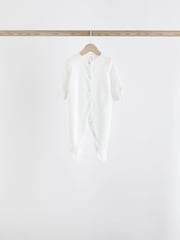 Blue 7 Pack Baby Bear Sleepsuit (0-2yrs) - Image 16 of 16