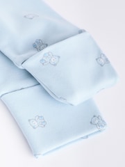 Blue 4 Pack Baby Bear Sleepsuit (0-2yrs) - Image 8 of 11