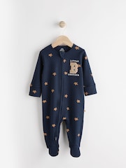 Blue Little Brother Baby Family Sleepsuit (0-2yrs) - Image 6 of 14