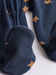 Blue Little Brother Baby Family Sleepsuit (0-2yrs) - Image 9 of 14