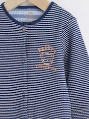 Navy Blue Daddy Baby Family Sleepsuit (0-2yrs) - Image 8 of 11