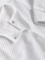 White 4 Pack Baby Delicate Animal Printed 100% Cotton Sleepsuits (0-2yrs) - Image 6 of 8