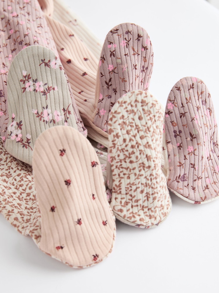 Karamellbraun - Schlafanzüge für Babys mit Zwei-Wege-Reißverschluss aus 100 % Baumwolle im 5er-Pack (0–2 J.) - Bild 12 von 12 Karamellbraun - Schlafanzüge für Babys mit Zwei-Wege-Reißverschluss aus 100 % Baumwolle im 5er-Pack (0–2 J.) - Bild 12 von 12