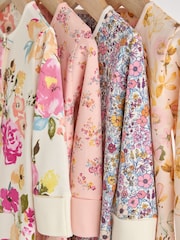 Orange Floral Baby Footless 100% Cotton Sleepsuits 4 Pack (0mths-3yrs) - Image 7 of 12