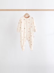 Pink 7 Pack Baby Sleepsuits (0mths-3yrs) - Image 10 of 17