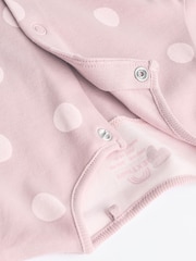 Pink 7 Pack Baby Sleepsuits (0mths-3yrs) - Image 13 of 17