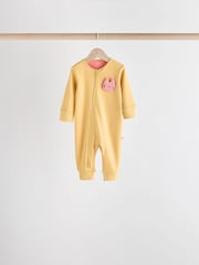 Multi Baby Footless Two Way Zipped 100% Cotton Sleepsuits 5 Pack (0mths-3yrs) - Image 5 of 19