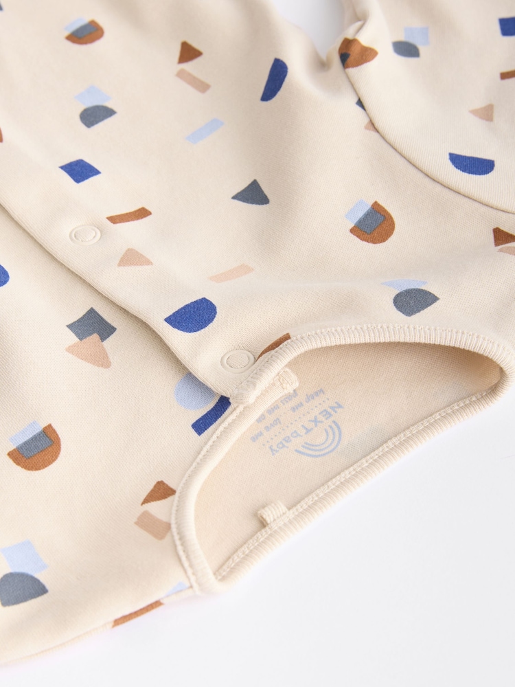 Imprimée bleue - Combinaisons de sommeil pour bébé 7 Pack (0mois-2ans) - Image 13 of 16